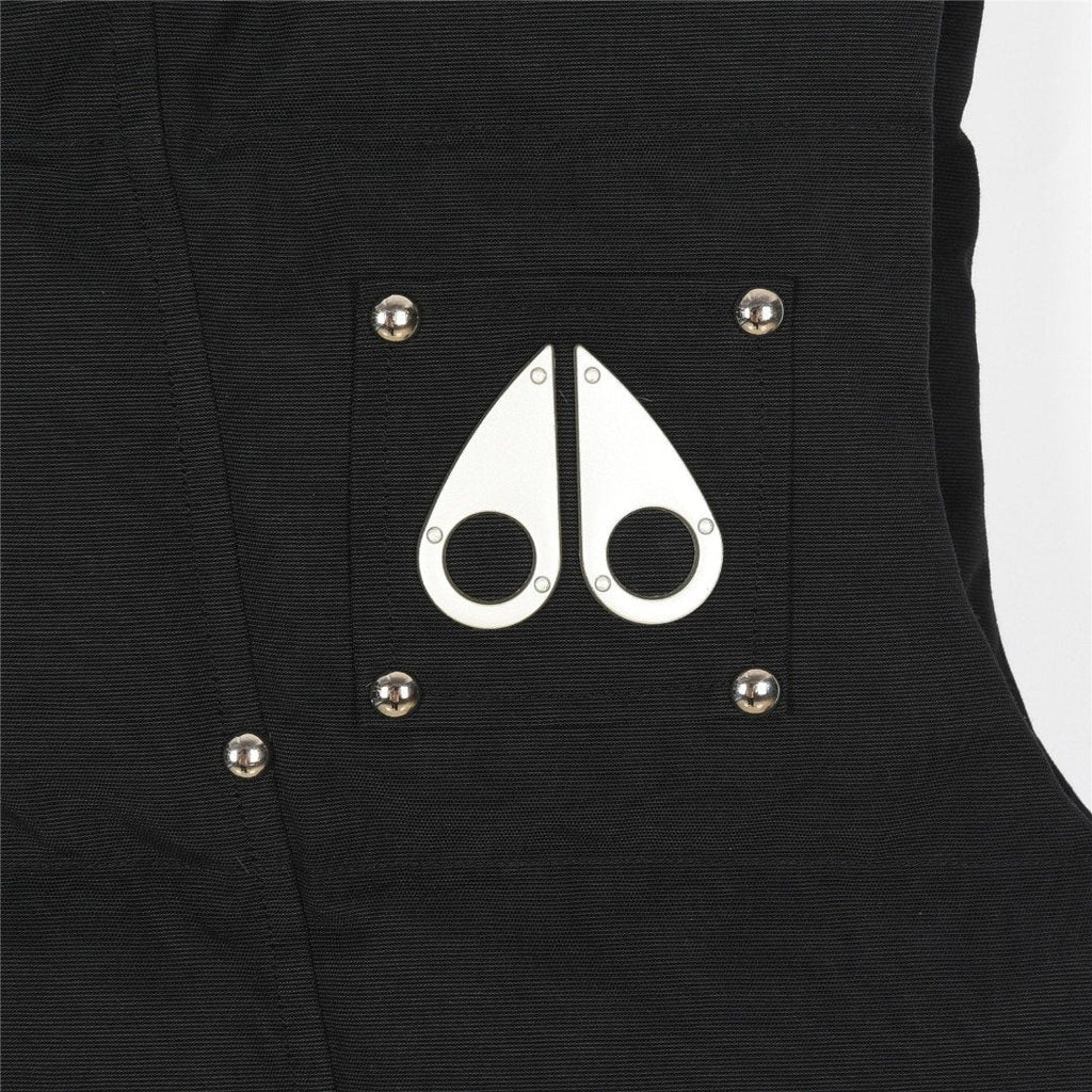 Moose Knuckles Stand-Collar Zip-Up Vest with Metal Logo