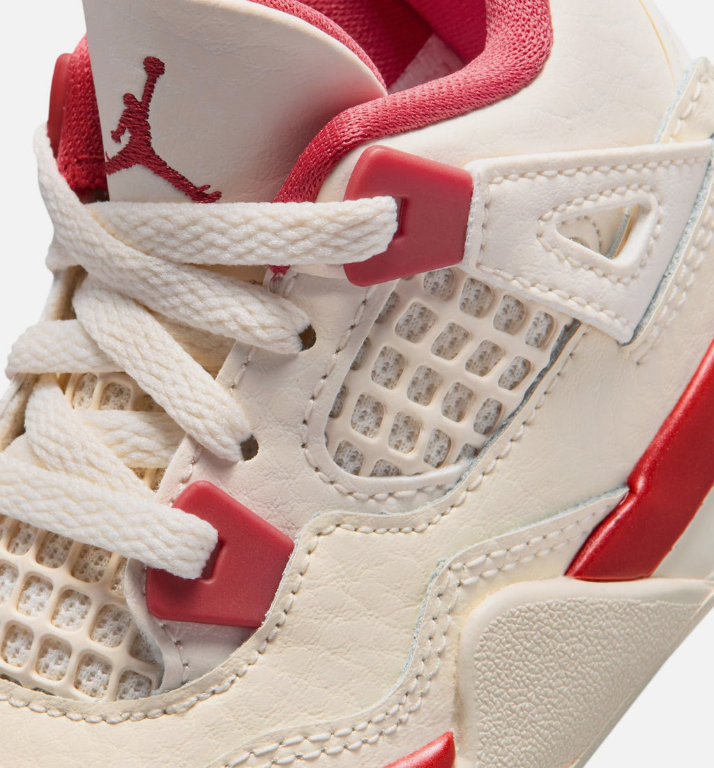 Air Jordan 4 Retro “Valentine's Day” Baby and Toddler Lifestyle Shoes