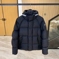 Canada Goose Black Hooded Quilted Puffer Jacket
