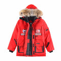 Canada Goose Red Snow Mantra Hooded Parka