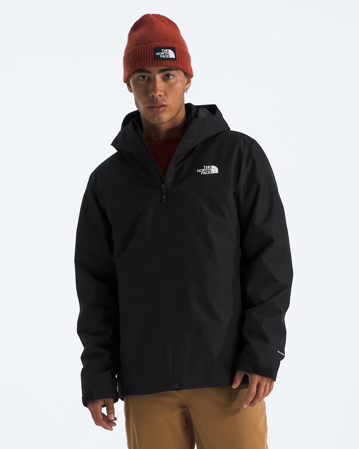 The North Face Black Hooded Zip-Up Jacket