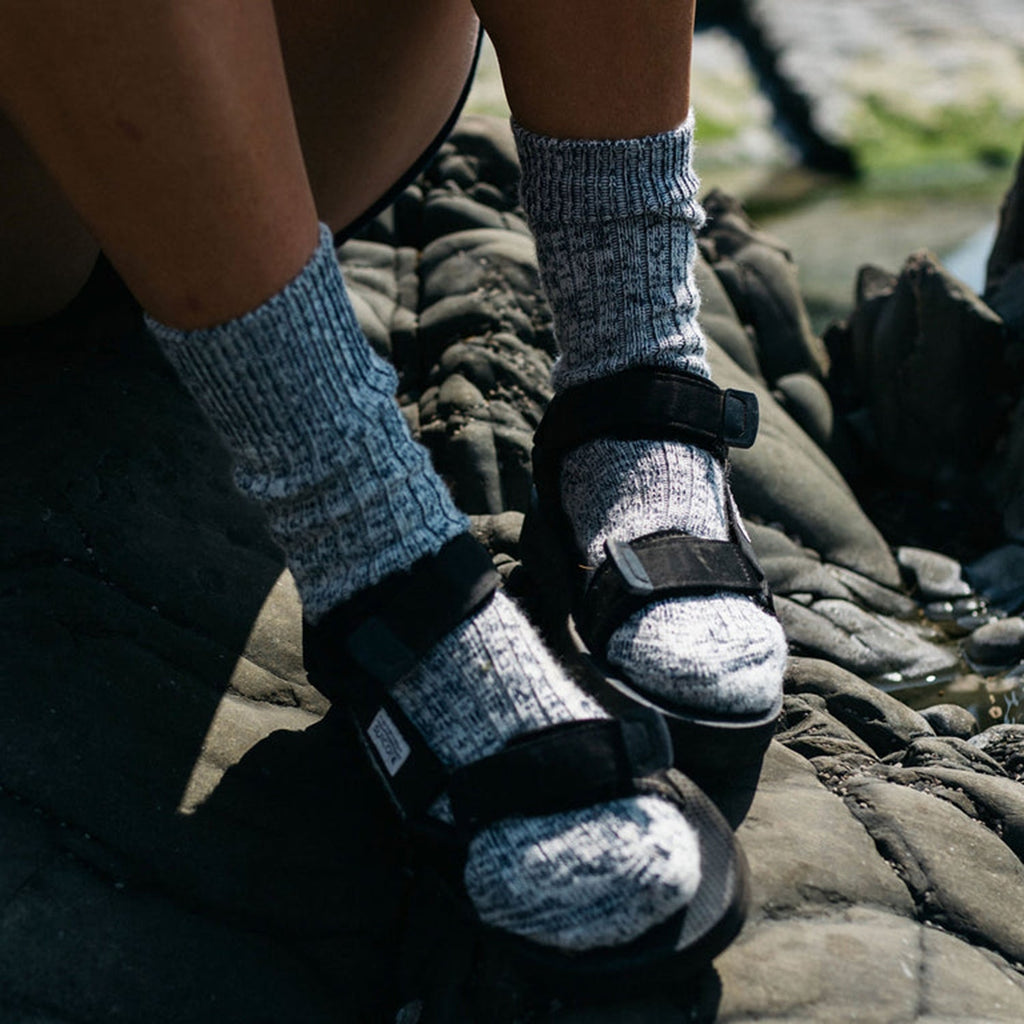 Finisterre Kelson Sock: Navy Marl
