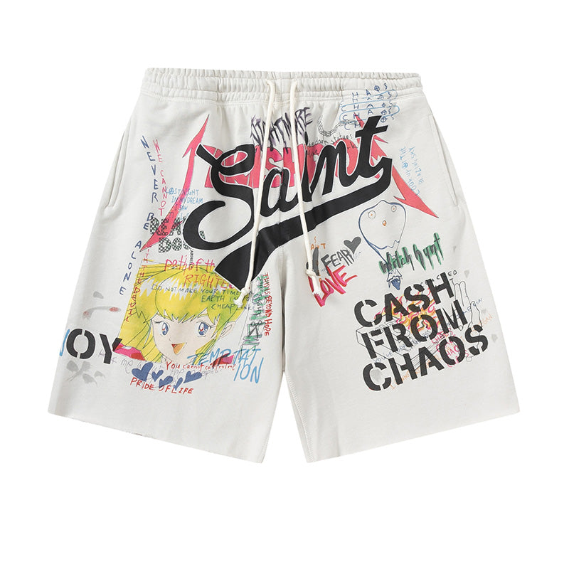 SAINT MICHAEL X Takashi Murakami  Graff Sweatshort