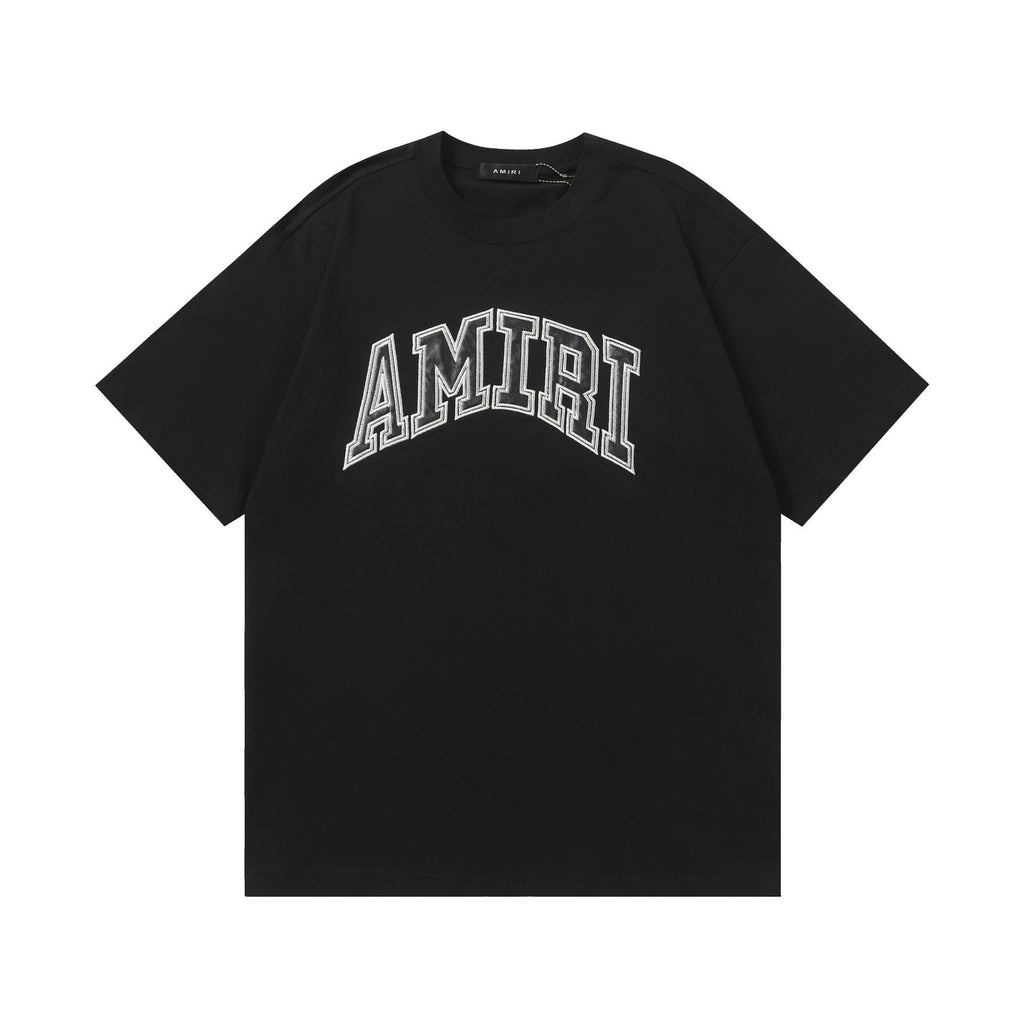 Amiri Multi‑Letter Graphic Oversized Short Sleeve Tee Multi‑Style