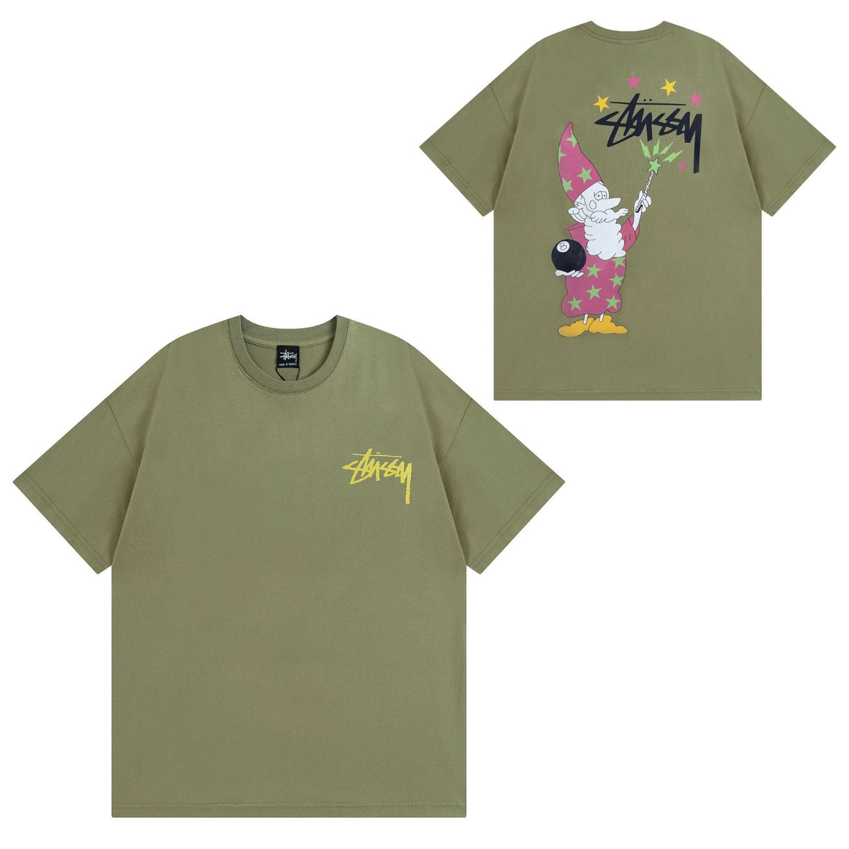 Stussy T Shirts Casual Versatile Loose T Shirts Couple