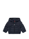 Moncler Dark Navy Hooded Quilted Puffer Jacket