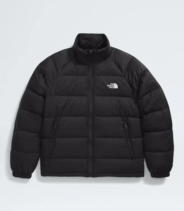 The North Face Black Stand-Collar Puffer Jacket