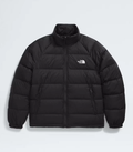 The North Face Black Stand-Collar Puffer Jacket