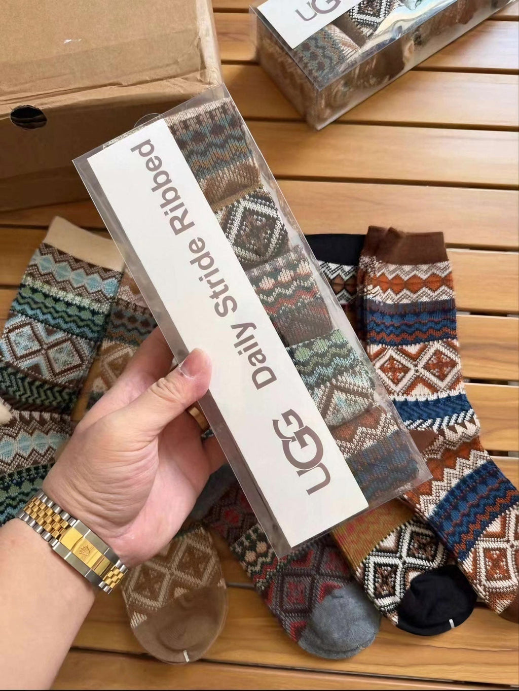 UGG Nordic Fine-Wool Winter Sock Gift Set