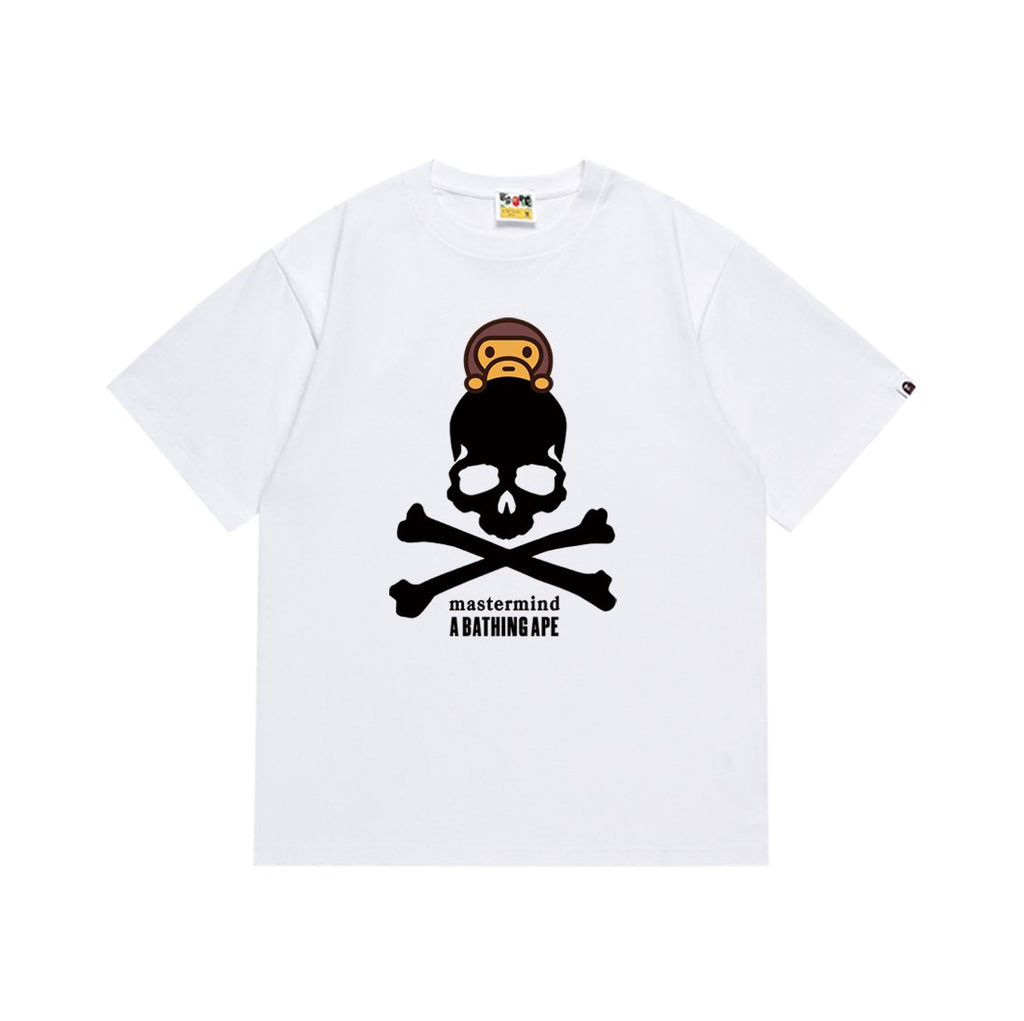 BAPE Skull Crossbones Graphic T-Shirt