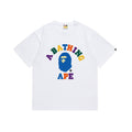 BAPE Multicolor Front Graphic Short-Sleeve T-Shirt