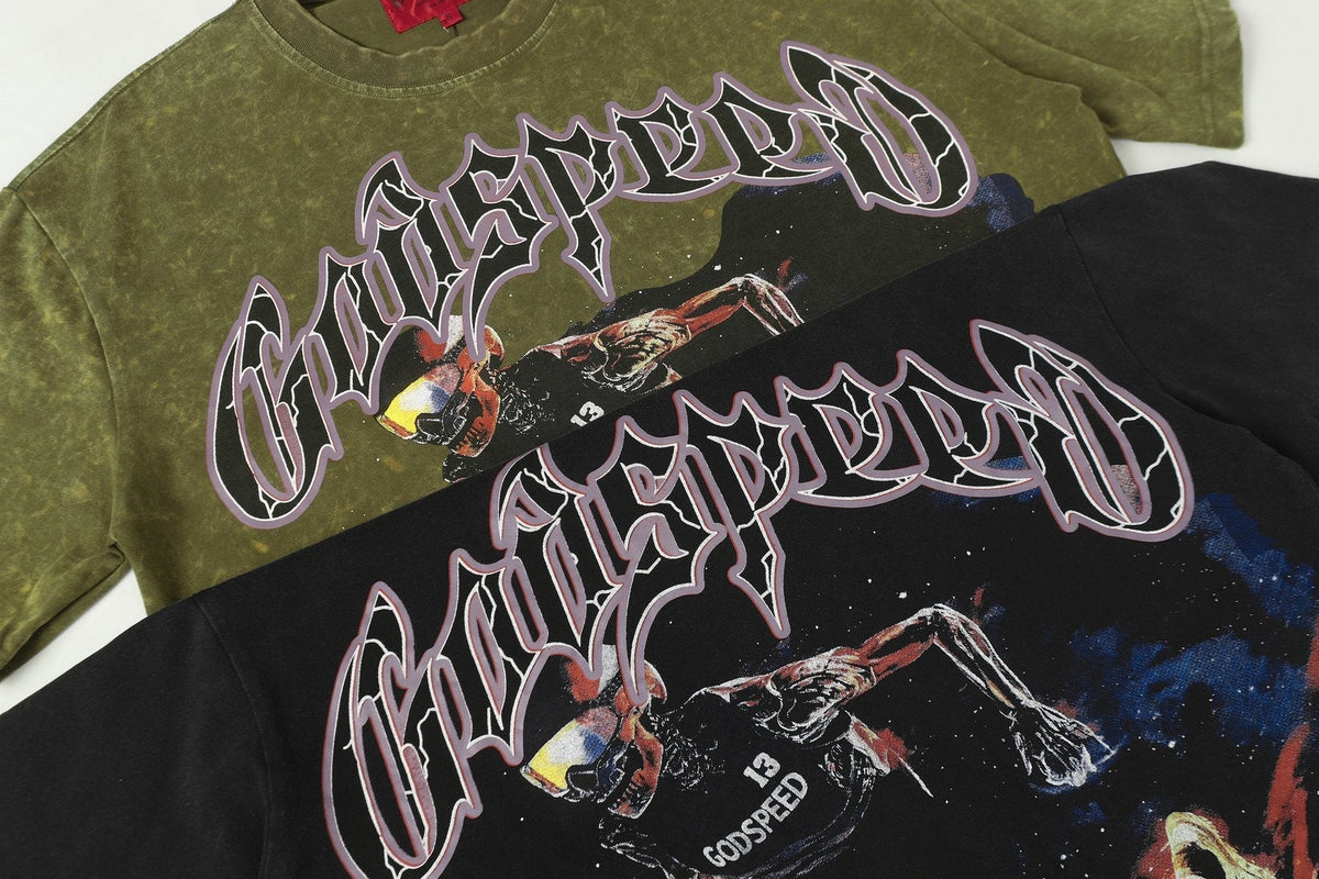 Godspeed Washed Rock Graphic T-Shirt
