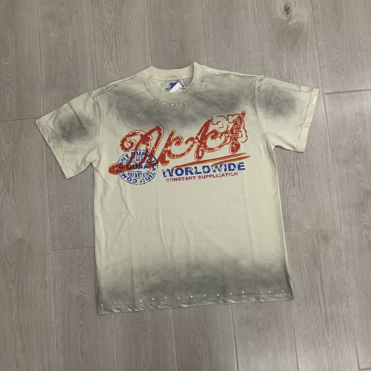 Rough Play Upper Hand Washed Graphic T-Shirt