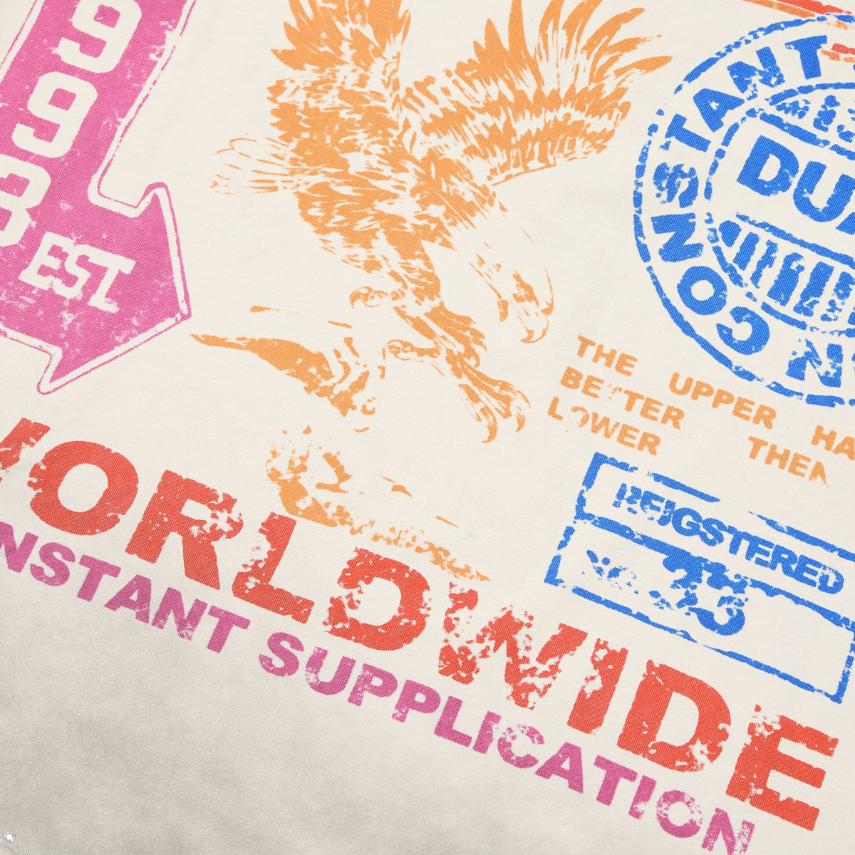 Rough Play Upper Hand Washed Graphic T-Shirt