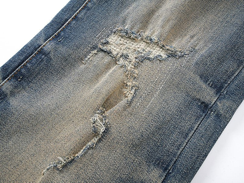 Purple Brand Blue Flared Jeans