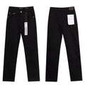 Purple Brand Washed Black Distressed Jeans