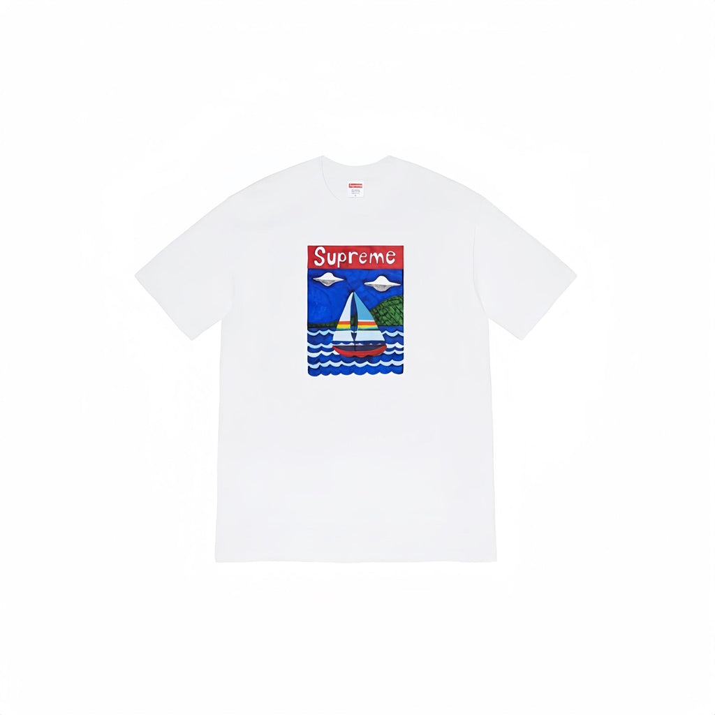 Supreme Sailboat Graphic T-Shirt