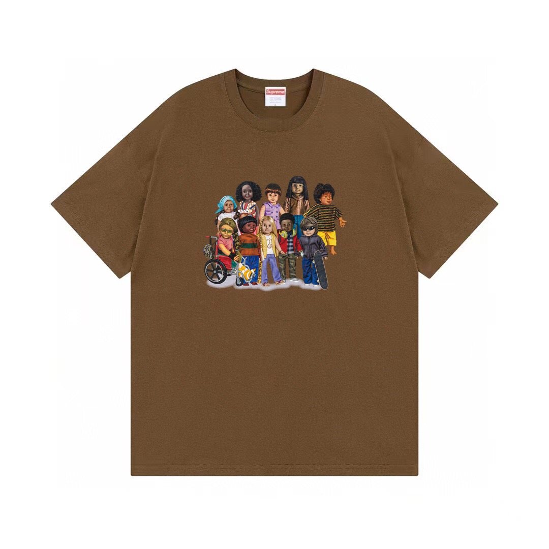 Supreme Children Cartoon Graphic T-Shirt