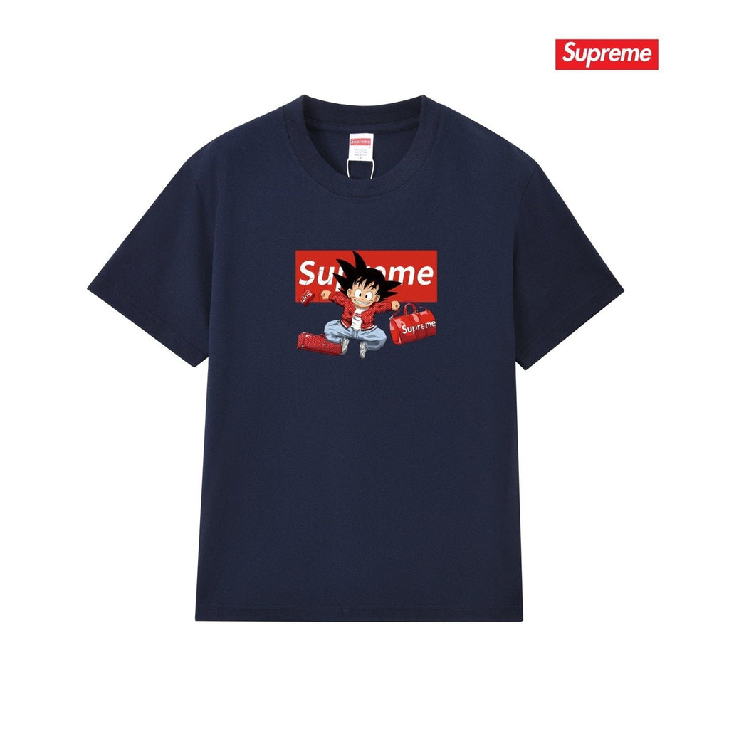 Supreme Anime Graphic Short-Sleeve T-Shirt