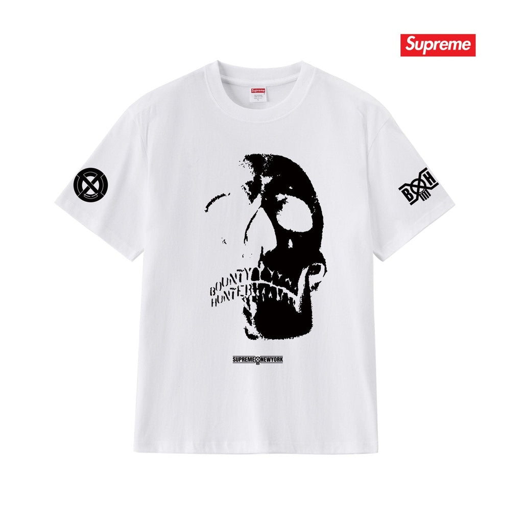 Supreme Skull Graphic Short-Sleeve T-Shirt