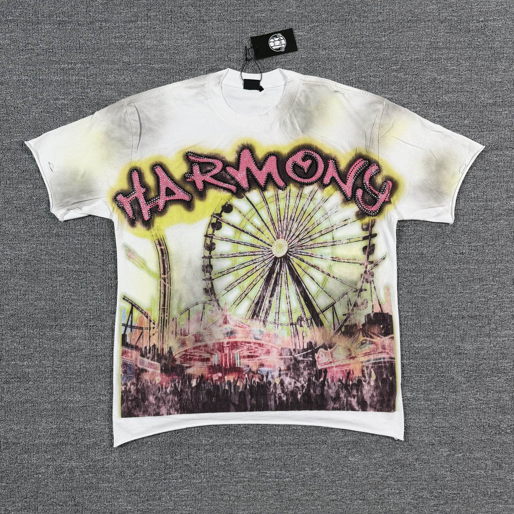 HARMONY New Age Ferris Wheel Graphic T-Shirt