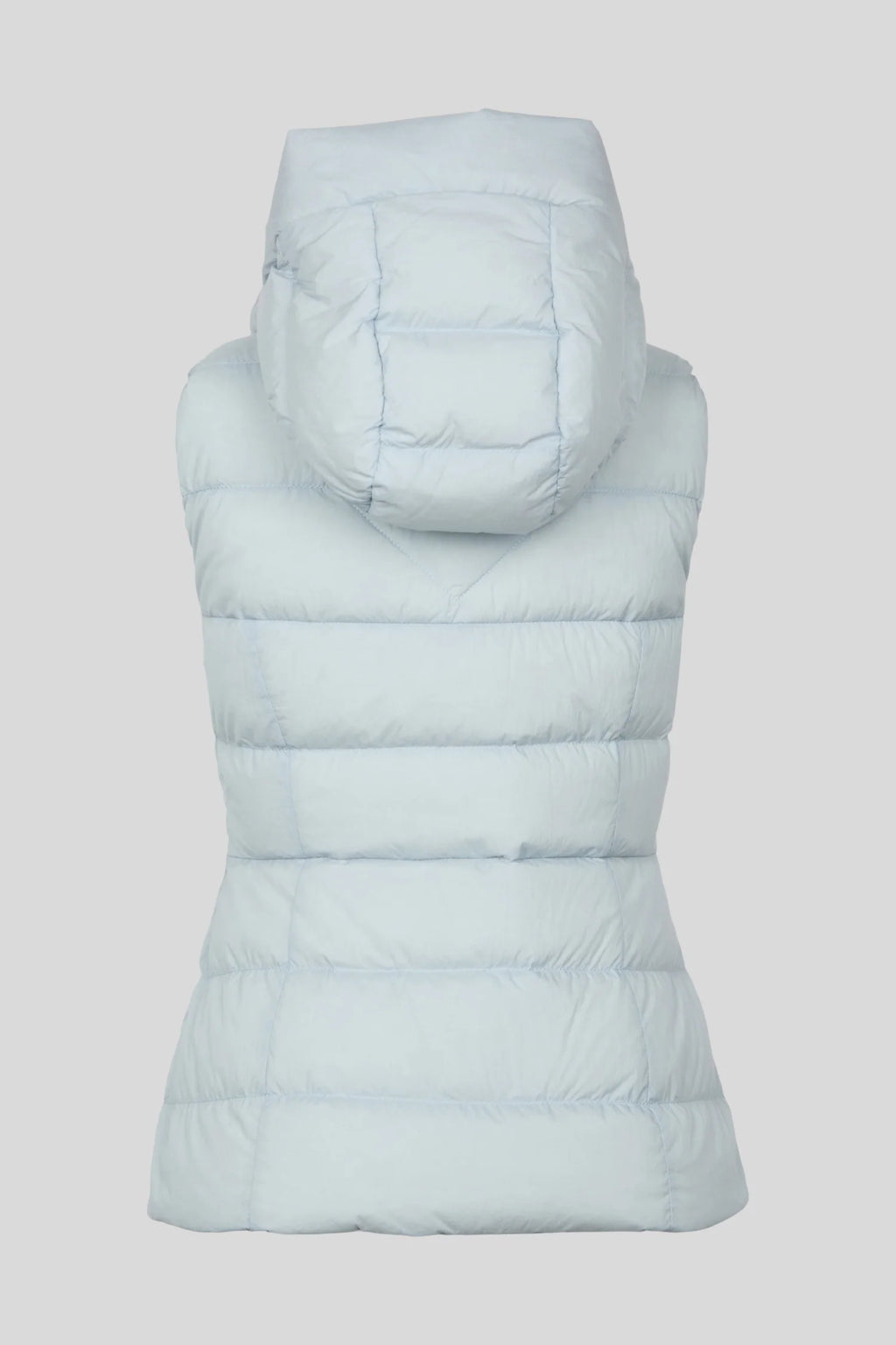 Canada Goose Pale Blue Hooded Quilted Puffer Vest
