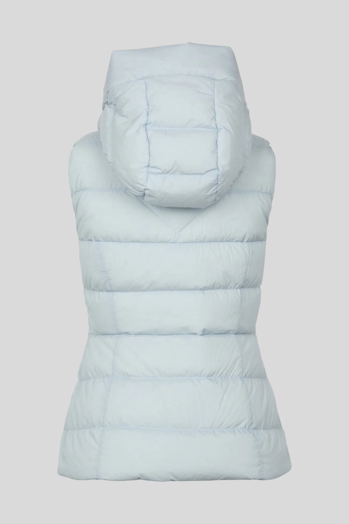 Canada Goose Pale Blue Hooded Quilted Puffer Vest