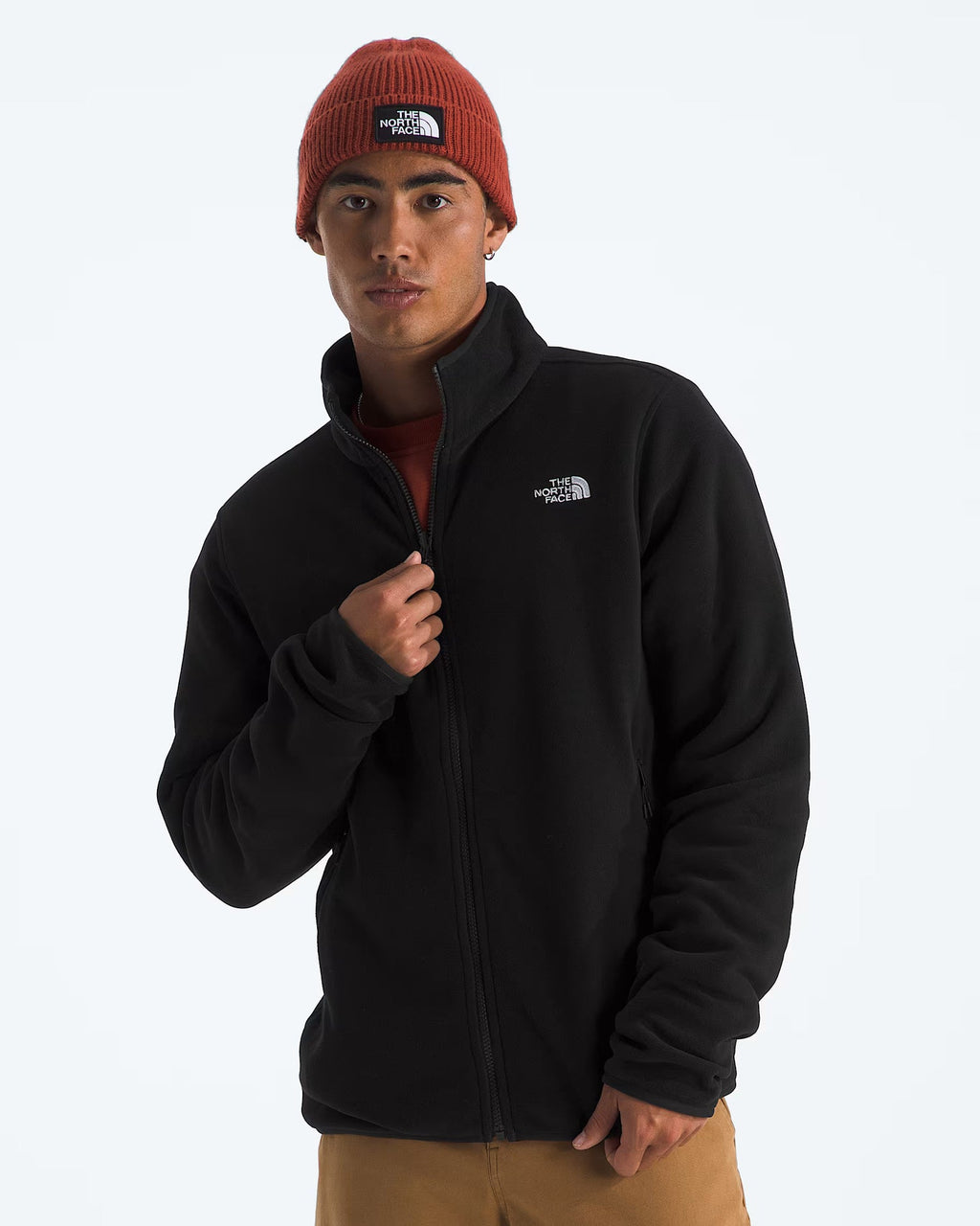 The North Face Black Hooded Zip-Up Jacket