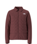 The North Face Burgundy Hooded Zip-Up Jacket