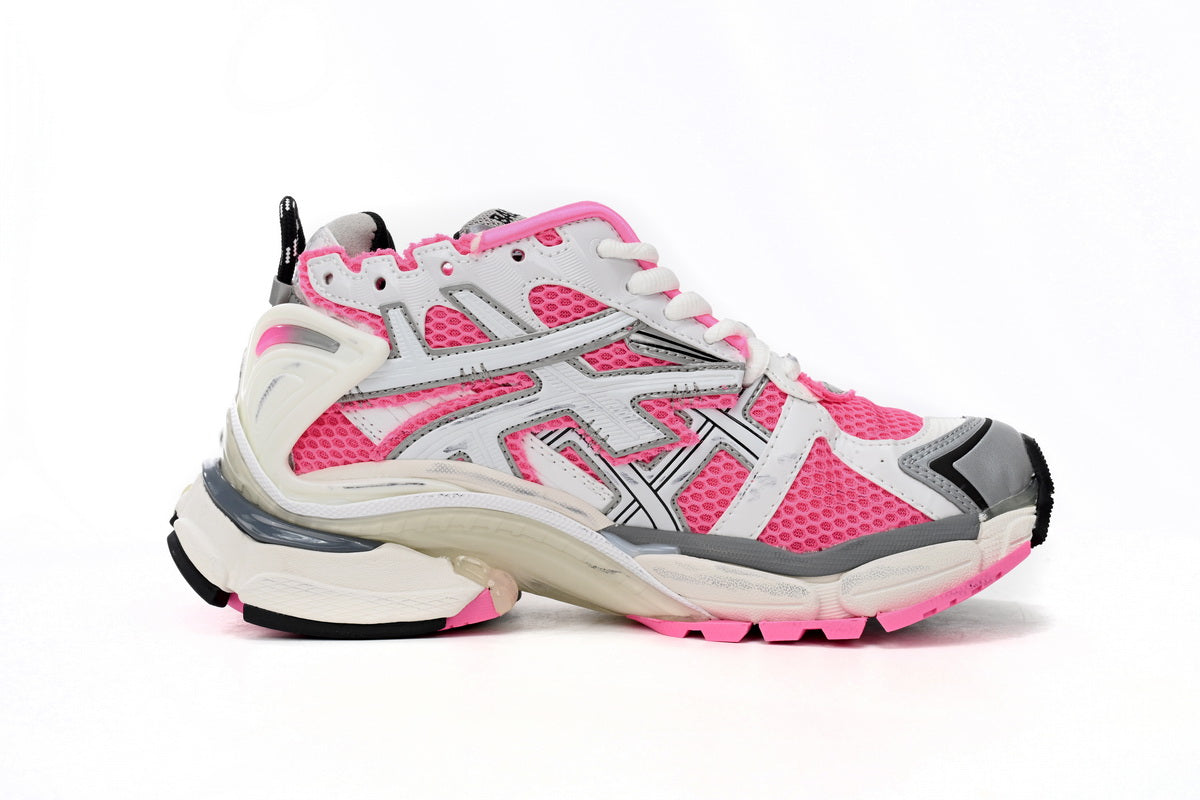 Balenciaga Runner White Fluo Pink 677402 W3RBN 9155