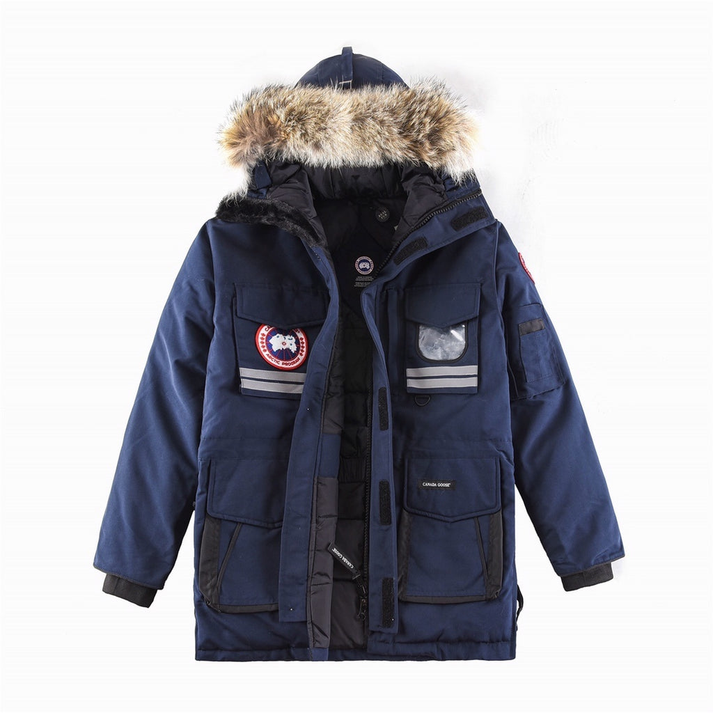 Canada Goose Navy Snow Mantra Hooded Parka