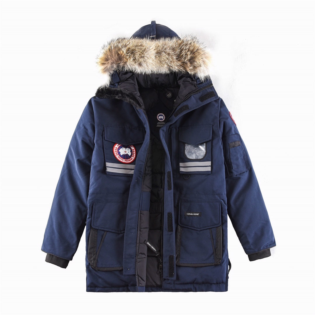 Canada Goose Navy Snow Mantra Hooded Parka