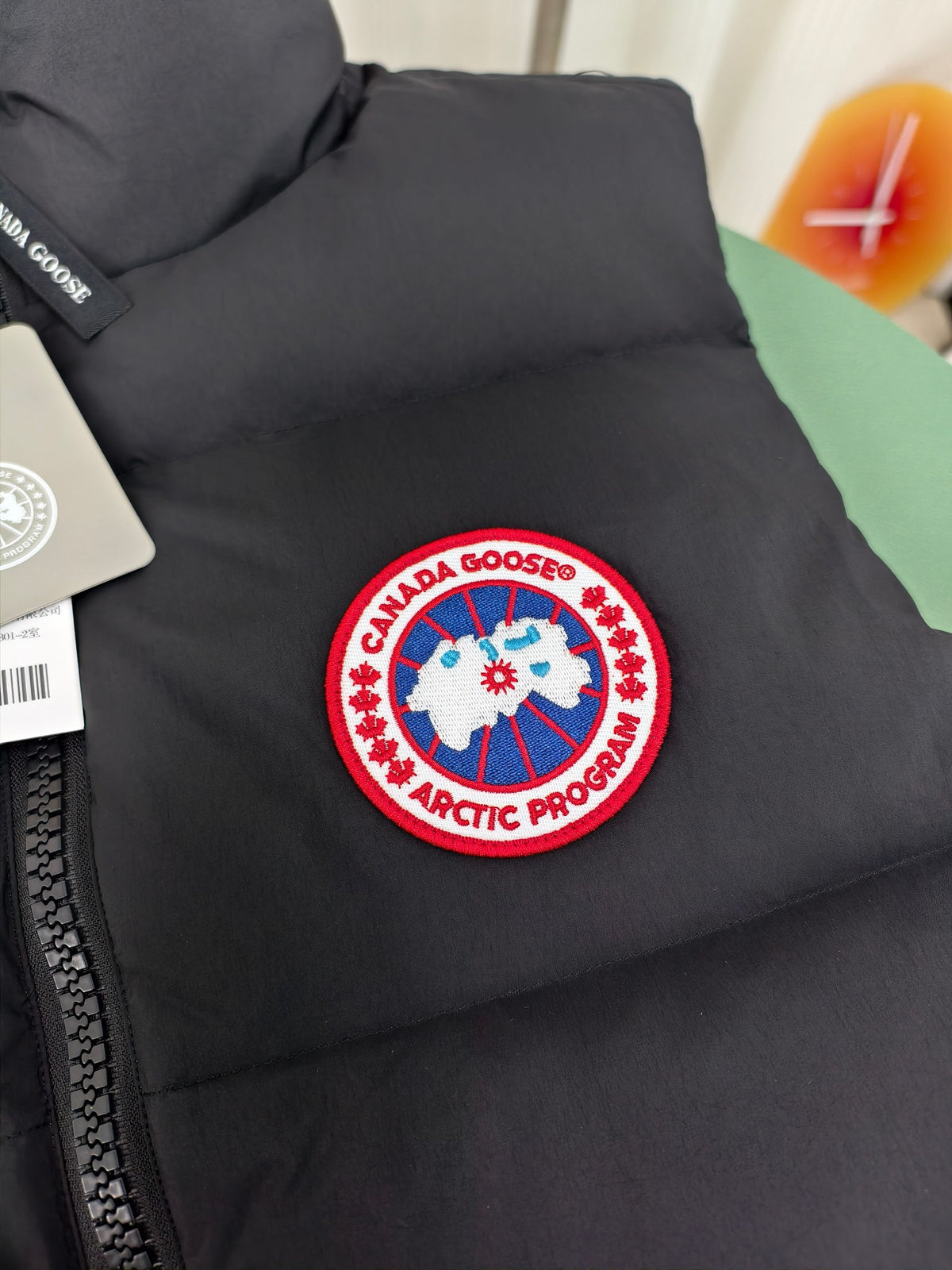 Canada Goose Black Stand-Collar Puffer Vest