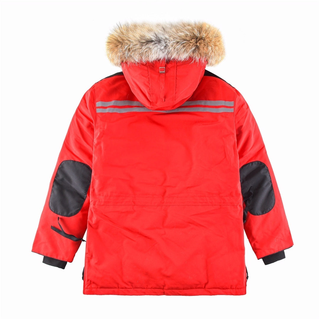 Canada Goose Red Snow Mantra Hooded Parka