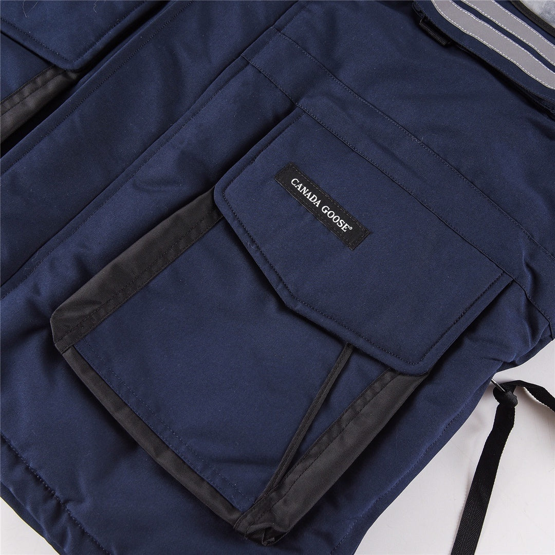 Canada Goose Navy Snow Mantra Hooded Parka