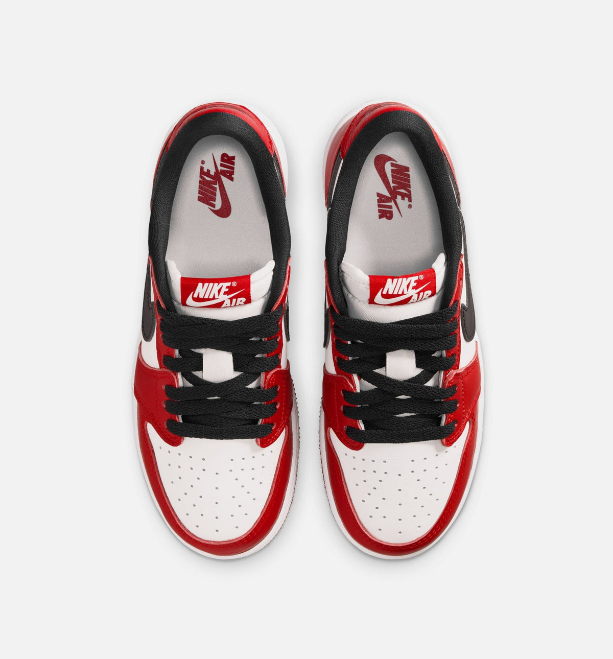 Air Jordan 1 Retro Low OG Chicago Grade School Shoes - Varsity Red Black White