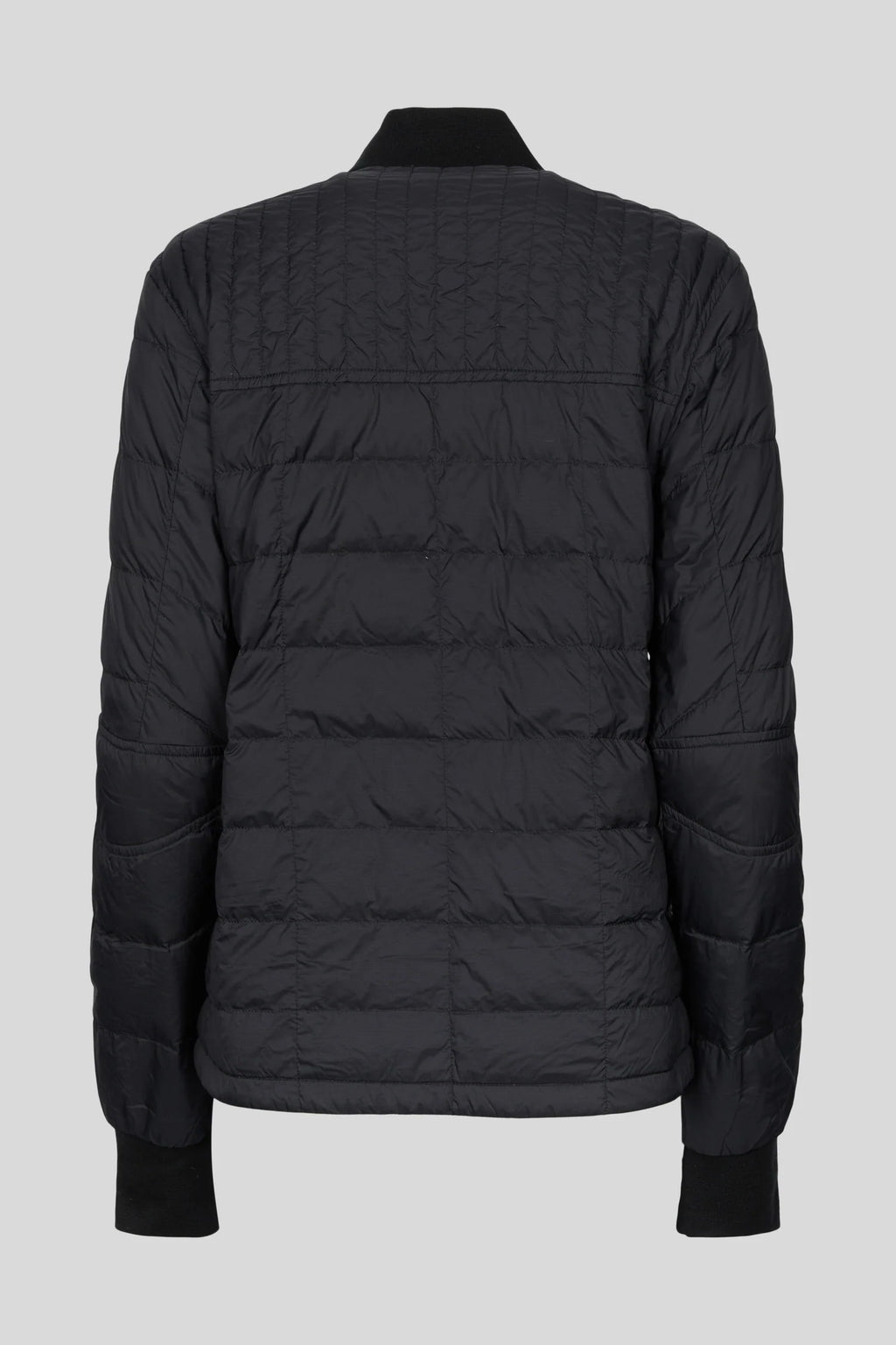 Canada Goose Black Quilted Bomber Jacket