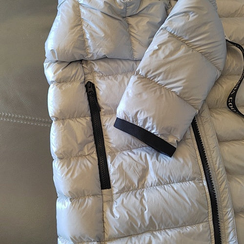 Canada Goose Silver Birch Hooded Puffer Jacket