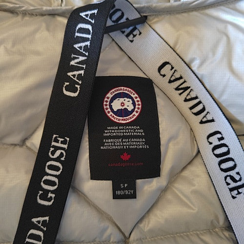 Canada Goose Silver Birch Hooded Puffer Jacket