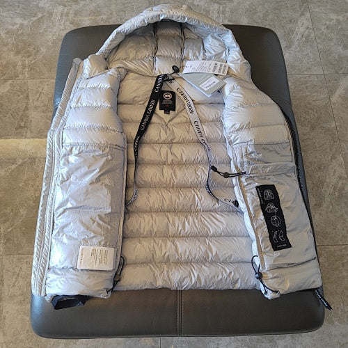 Canada Goose Silver Birch Hooded Puffer Jacket