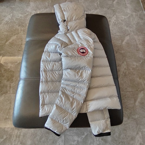 Canada Goose Silver Birch Hooded Puffer Jacket