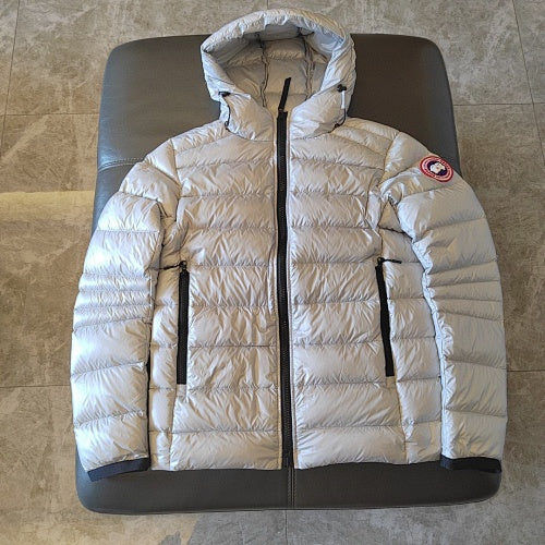 Canada Goose Silver Birch Hooded Puffer Jacket