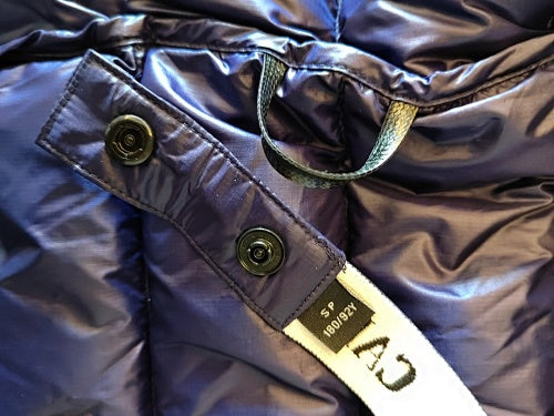 Canada Goose Black Hooded Utility Jacket with Quilted Panels