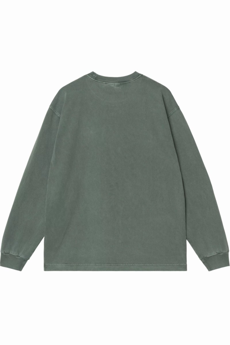 CARHARTT WIP L/S VISTA T-SHIRT Dark Scarab