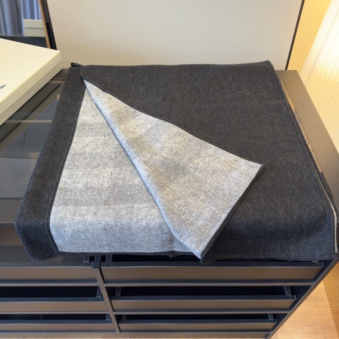 Burberry Reversible Plaid Cape Shawl