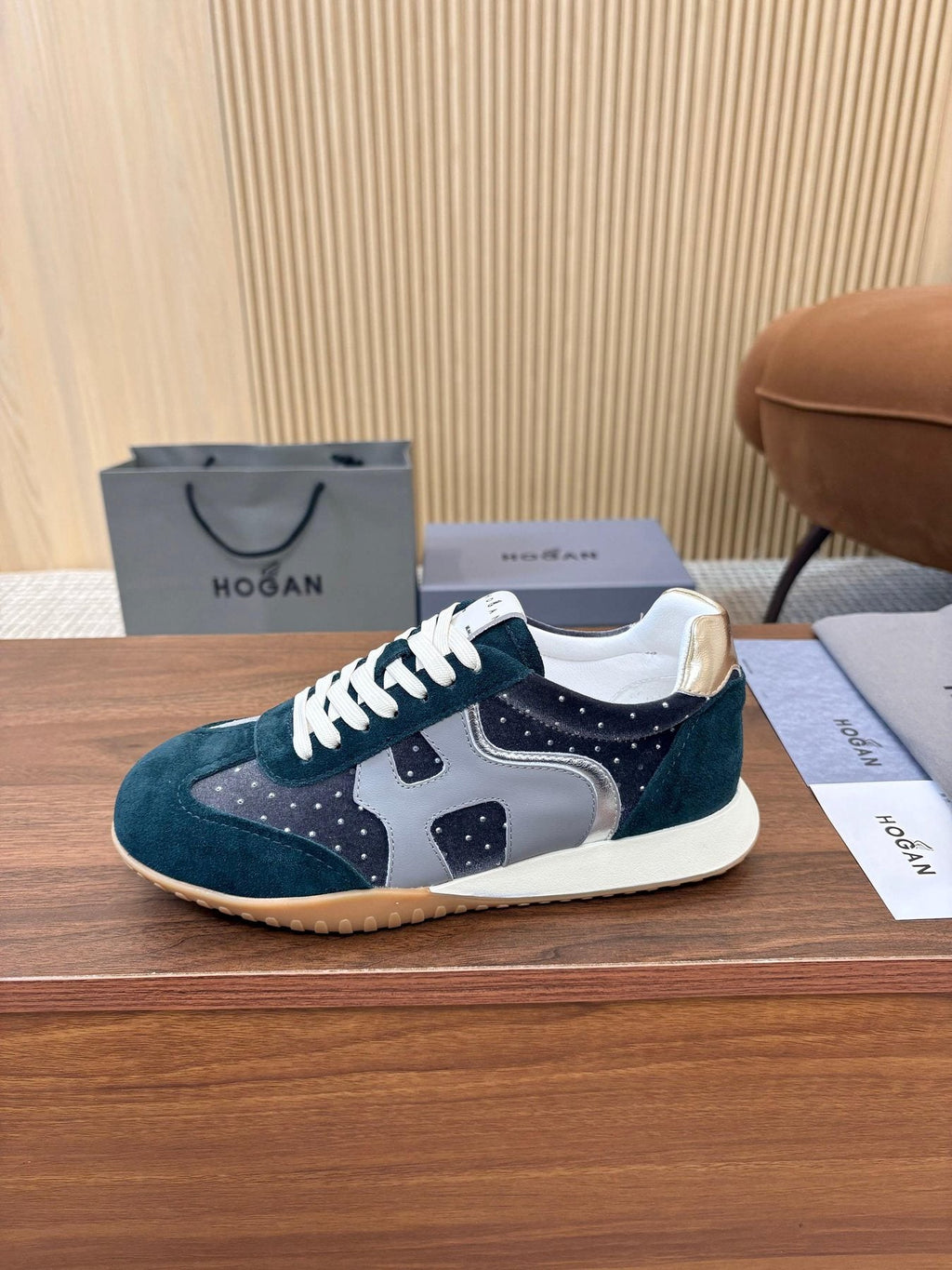 HOGAN Women's Colorblock Low-Top Sneakers