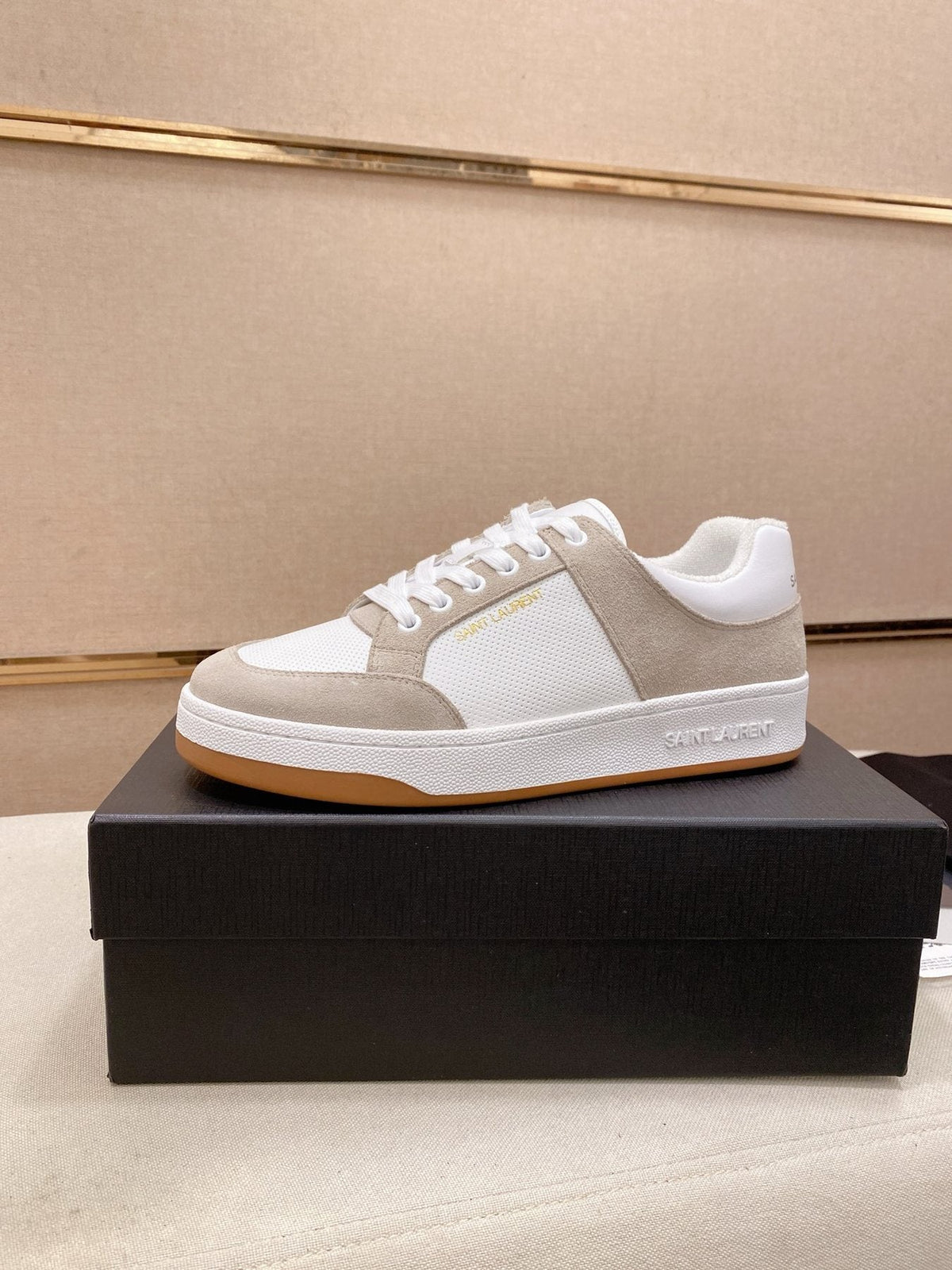 Saint Laurent Low-Top Sneakers - Rubber Sole