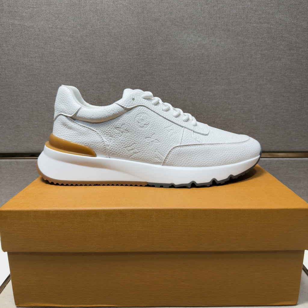 Louis Vuitton Men's Textured Low-Top Sneakers