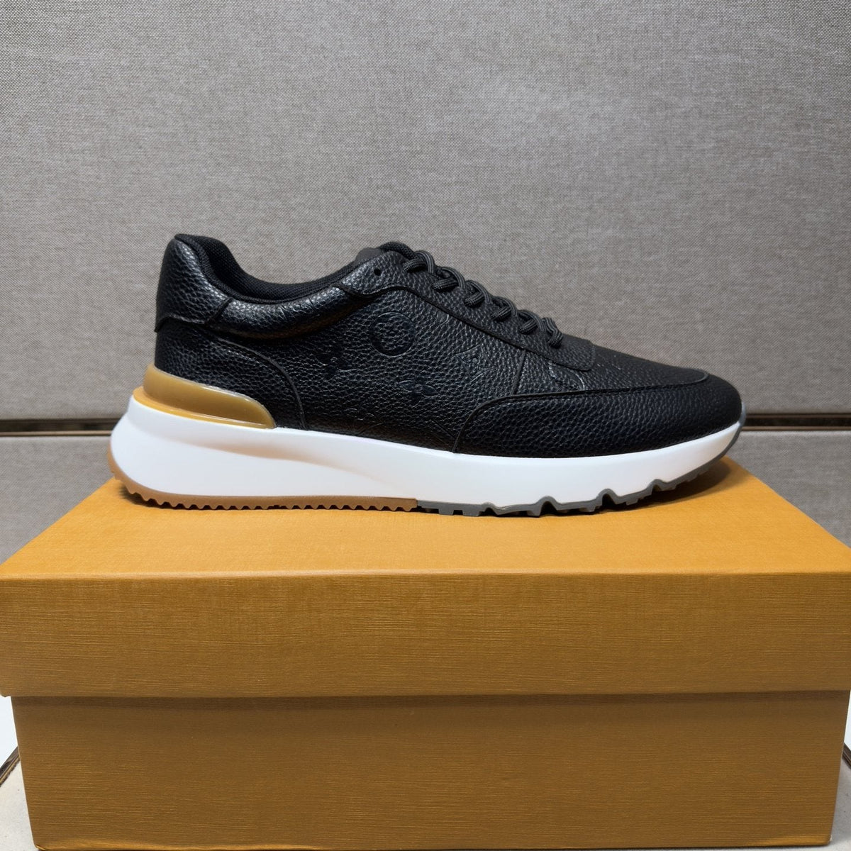 Louis Vuitton Men's Textured Low-Top Sneakers