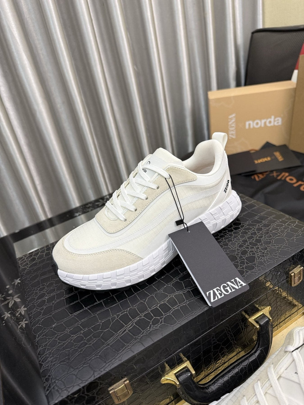 ZEGNA 001 Low-Top Running Shoes